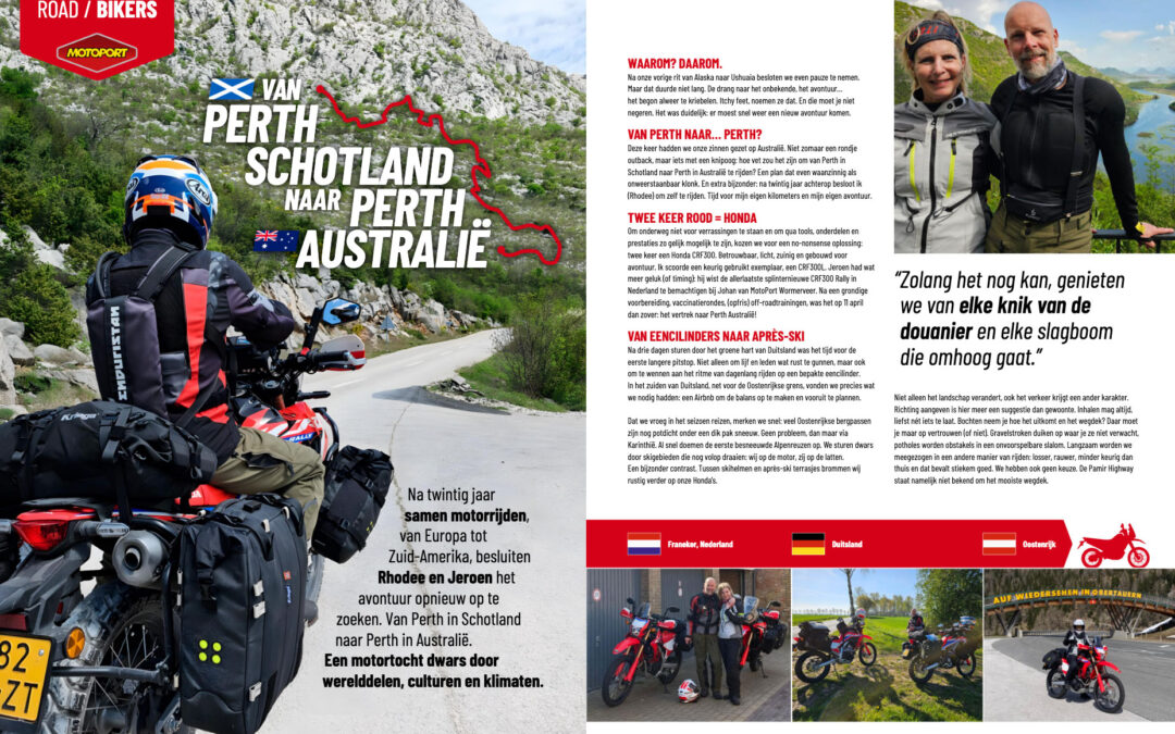 Van Perth Schotland naar Perth Australie 1