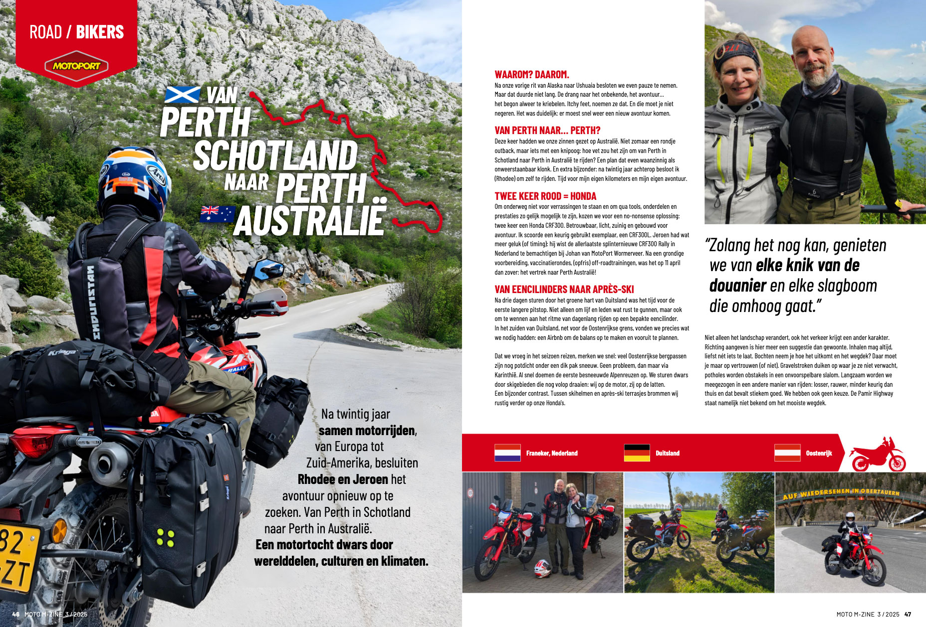 Van Perth Schotland naar Perth Australie 1